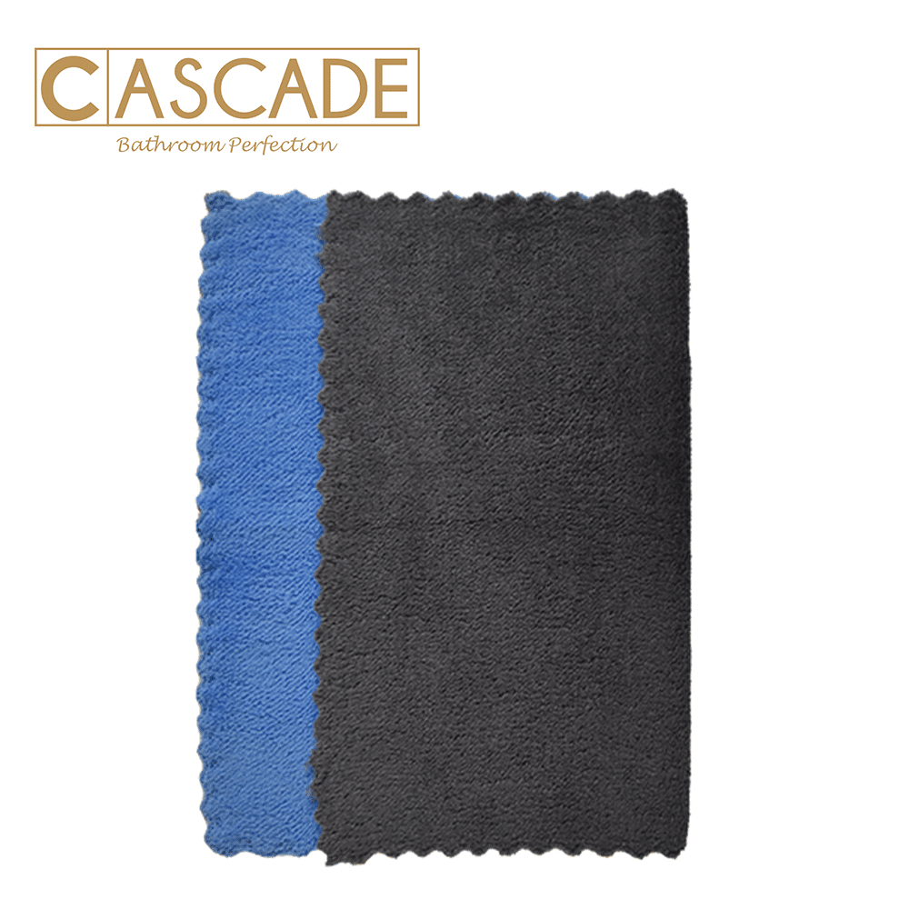 CASCADE SET OF 2 RECTANGULAR MICROFIBER TOWEL