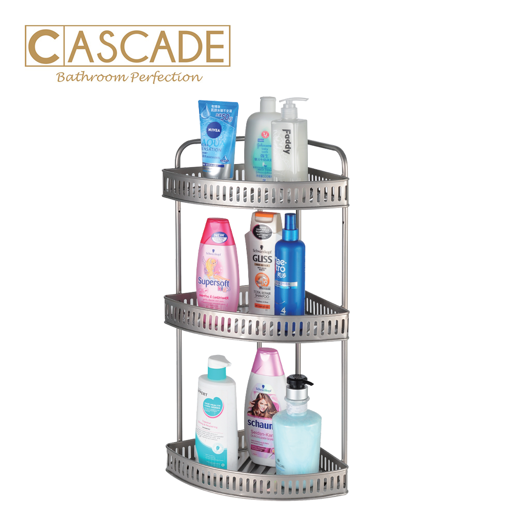 CASCADE 3LITERS CORNER RACK GRAY