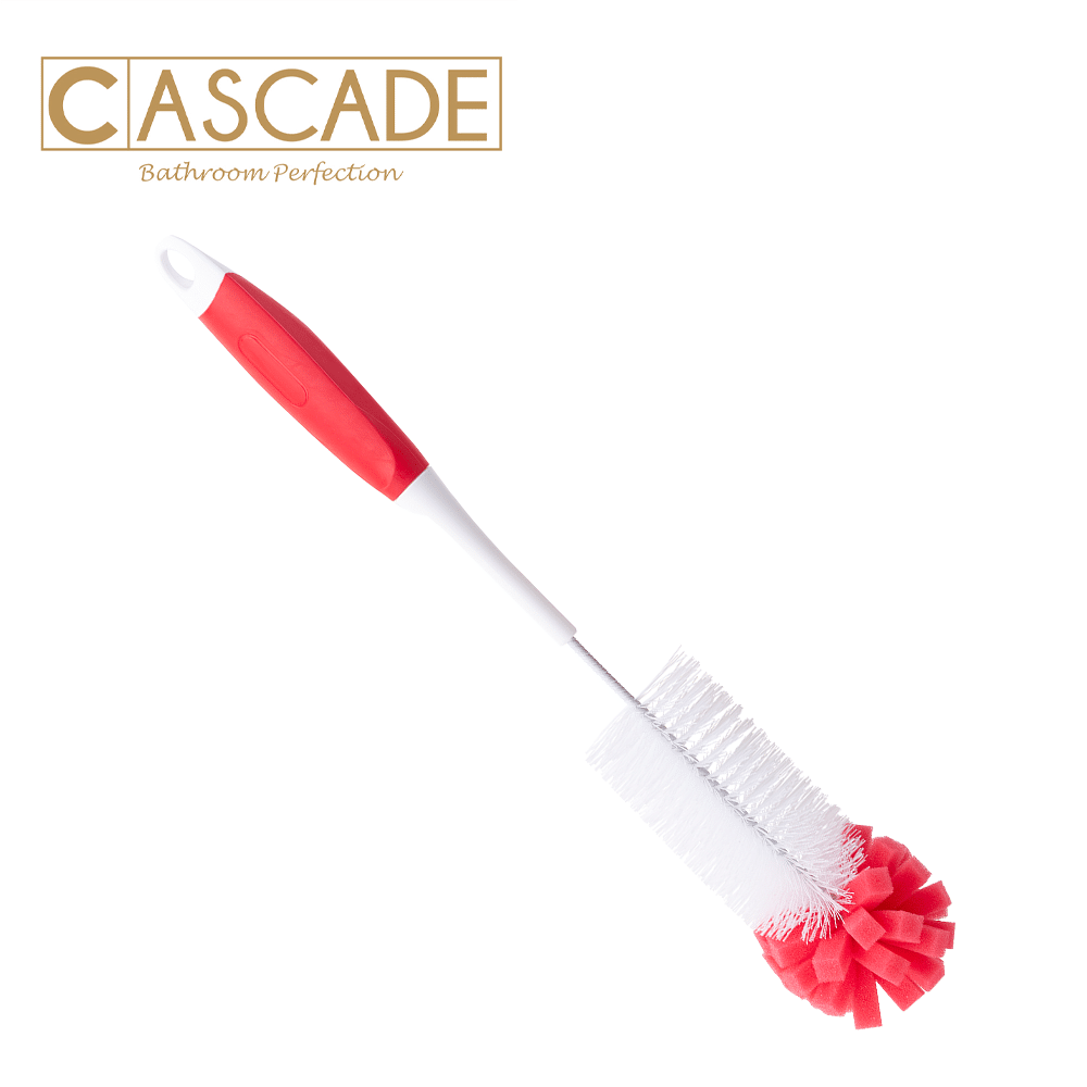 CASCADE BOTTLE AND GLASS BRUSH