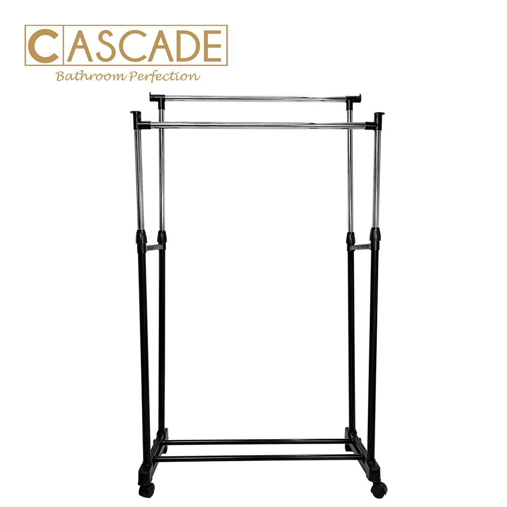 CASCADE DUAL RETRACTABLE CLOTHES HANGER