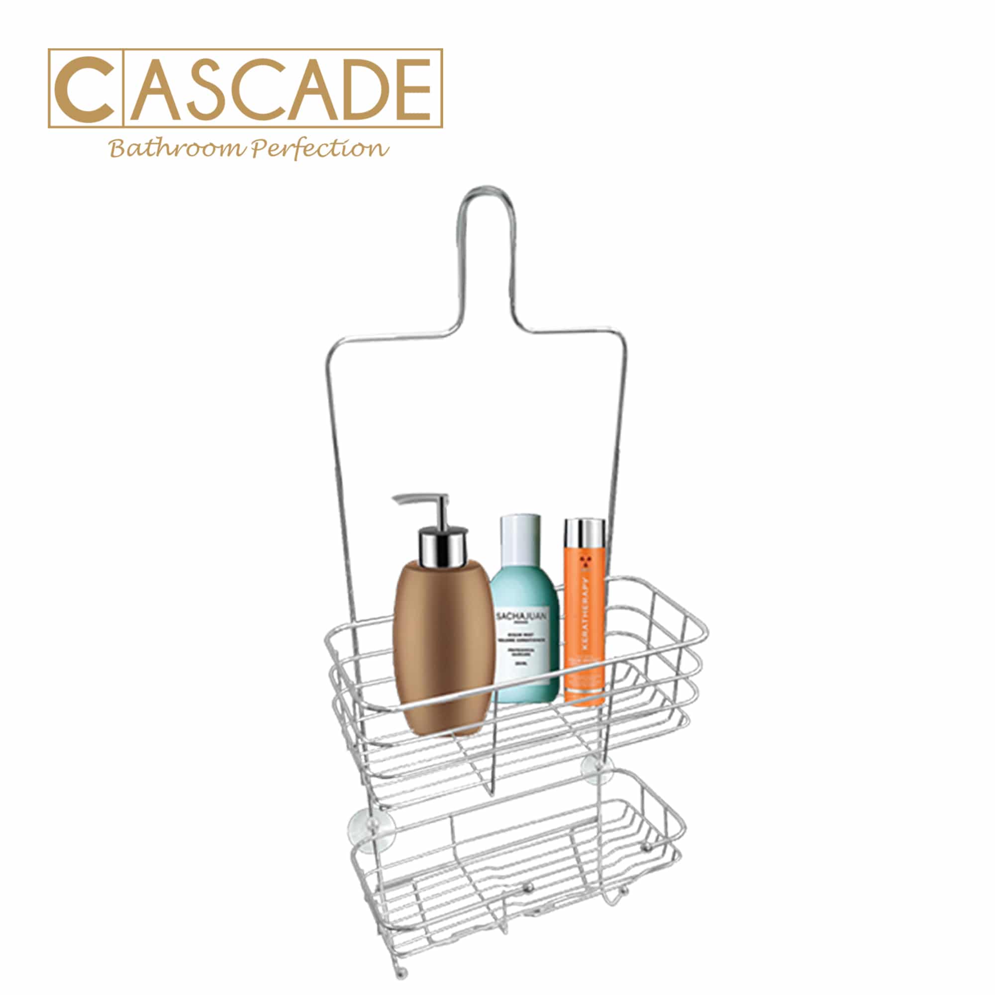 CASCADE 2 LAYER SS SHOWER CADDY