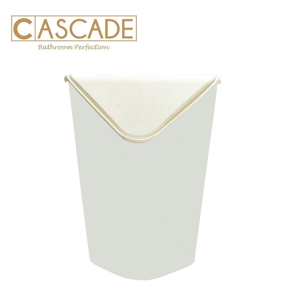 CASCADE TRIANGLE BIN SMALL WHITE