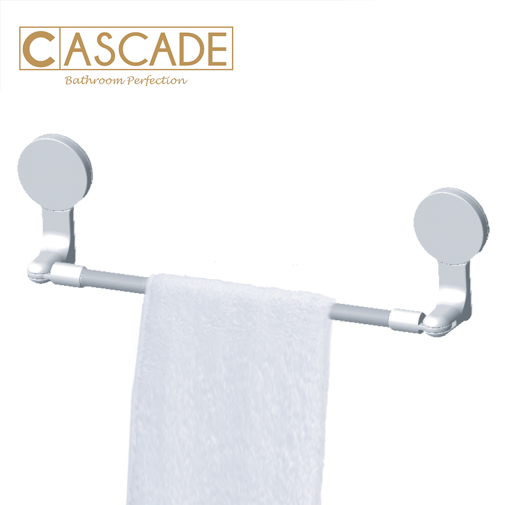 CASCADE SUCTION TOWEL HOLDER WHITE