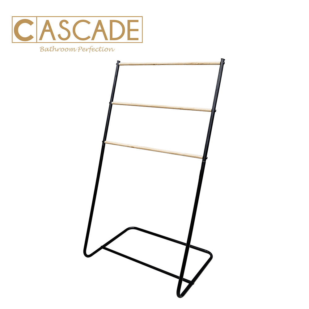 CASCADE STANDING TOWEL RACK