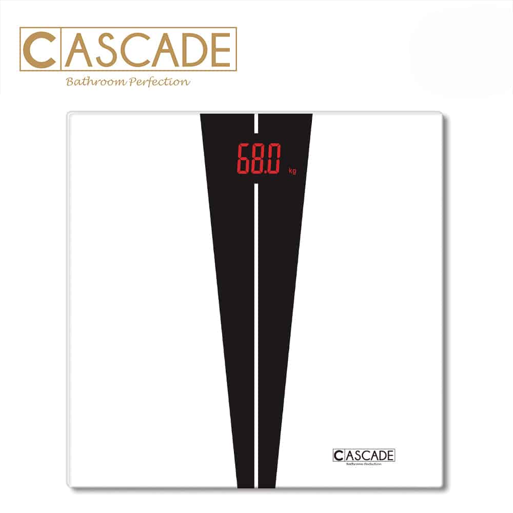CASCADE MODERN AUTOMATIC DIGITAL BATHROOM SCALE