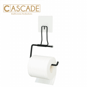 CASCADE TISSUE HOLDER WITH ADHESIVE STICKER