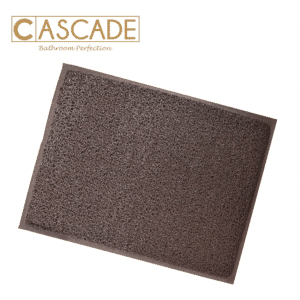 CASCADE 40X60CM DOOR MAT DIRT STOP (BROWN)