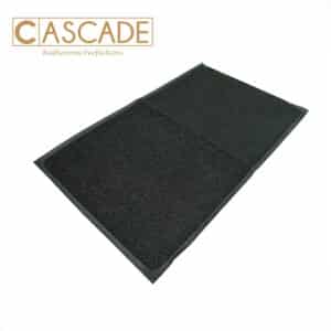 CASCADE 45X75CM DOOR MAT DIRT STOP (BLACK)