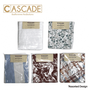 CASCADE ROUND TABLECLOTH 70X70 ASSORTED DESIGN
