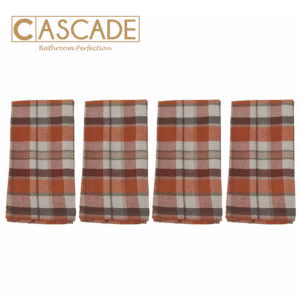 CASCADE SET OF 4 NAPKINS 16X16 / 18X18 ASSORTED DESIGN