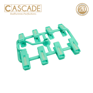 CASCADE SQUARE HANGER W/ 8CLIPS - GREEN