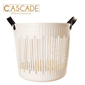 CASCADE LARGE LINEAR LAUNDRY BASKET