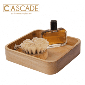 CASCADE WOODEN SQUARE ACCESSORY TRAY