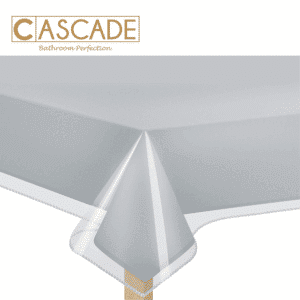 CASCADE 60X90 RECTANGULAR TABLECLOTH PROTECTOR