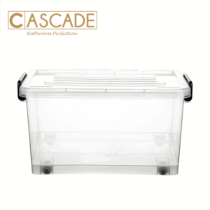 CASCADE 32L STORAGE BOX WITH WHEELS
