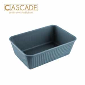 CASCADE MEDIUM DESK ORGANIZING TRAY-LIGHT GREY