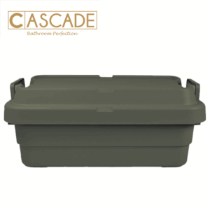 CASCADE 30 LITERS RECTANGULAR OUTDOOR STORAGE BOX GREEN