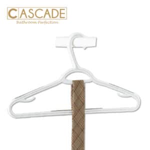 CASCADE 6 PIECE NON-SLIP PLASTIC HANGER