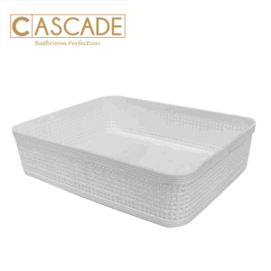 CASCADE LARGE SQUARE KNITTED PLASTIC STORAGE