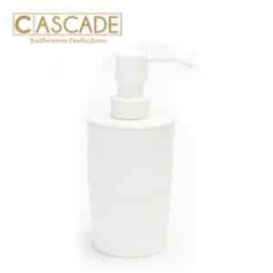 CASCADE LINEAR WHITE SOAP DISPENSER