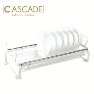 CASCADE PULL-OUT BOWL RACK WITH UTENSIL HOLDER