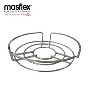 Masflex Chrome Plated Wok Holder Round