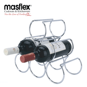 Masflex Chrome Plated Wine Rack