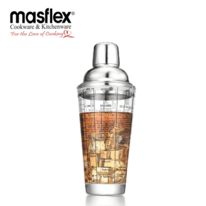 Masflex 400ml Glass Cocktail Shaker