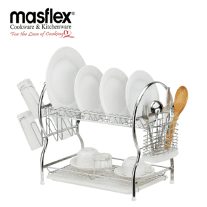 Masflex Deluxe 2 Layer Dish Drainer