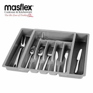 Masflex Expandable Cutlery Tray Gray