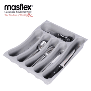 Masflex Cutlery Holder Assorted Gray & White