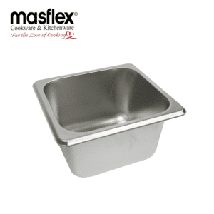 Masflex Stainless Steel Food Pan 1/6x4" Deep