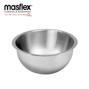 Masflex 24cm Stainless Steel Mixing Bowl 2.44 Liters / 0.142 kg
