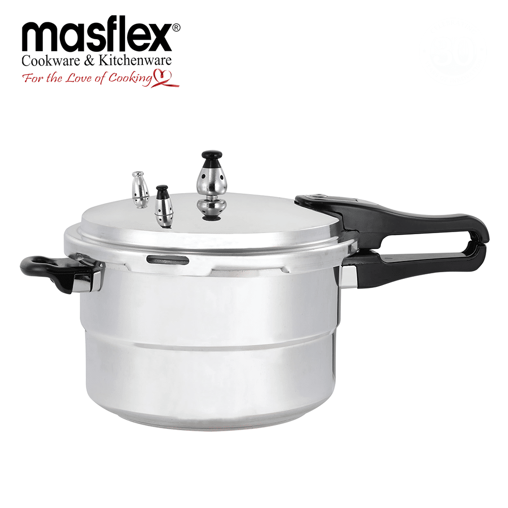 Masflex 24cm Induction Pressure Cooker w/ Steamer 7 Liters