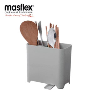 Masflex Modern Cutlery Holder Gray